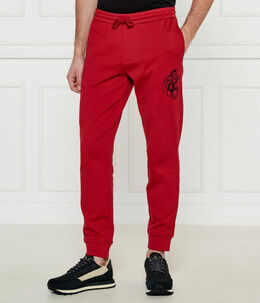 Armani Exchange: Красные брюки 