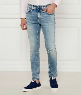 Tommy Jeans: Синие джинсы 