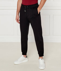 Armani Exchange: Чёрные брюки 
