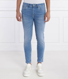 Pepe Jeans London: Синие джинсы 