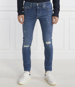 Tommy Jeans: Синие джинсы 
