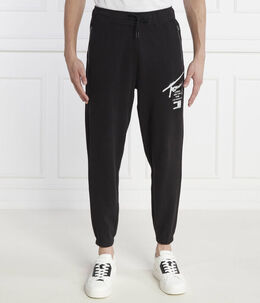 Tommy Jeans: Чёрные брюки 