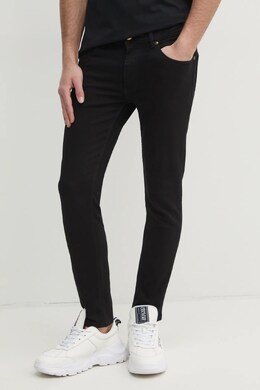 Versace Jeans Couture: Чёрные джинсы 