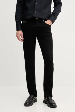 Versace Jeans Couture: Чёрные джинсы 