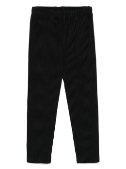 Homme Plissé Issey Miyake: Чёрные брюки 