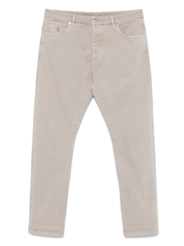 Brunello Cucinelli: Прямые джинсы 