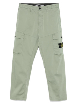 Stone Island: Зелёные брюки  Compass