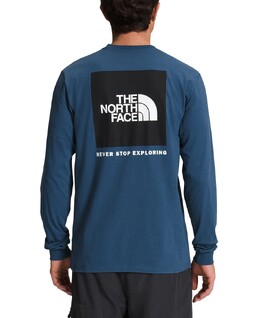 The North Face: Футболка  Box с длинным рукавом