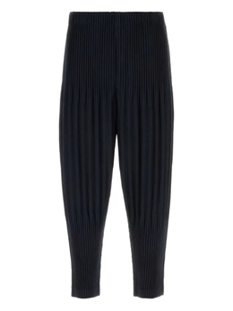 Homme Plissé Issey Miyake: Синие брюки 
