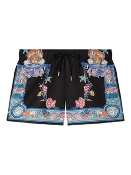 Versace: Чёрные плавки 
