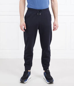 Armani Exchange: Синие брюки 