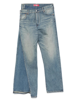 Junya Watanabe Man: Синие джинсы 