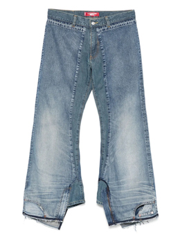 Junya Watanabe Man: Синие джинсы 