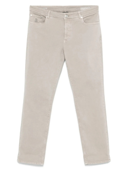 Brunello Cucinelli: Серые джинсы 