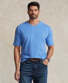 Polo Ralph Lauren: Синяя футболка 
