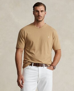 Polo Ralph Lauren: Бежевая футболка 