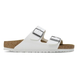 Birkenstock: Белые сандалии  Arizona Birko Flor