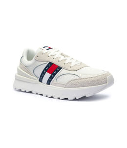 Tommy Jeans: Белые кроссовки 