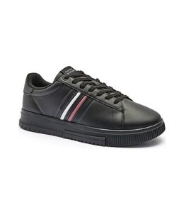 Tommy Hilfiger: Чёрные кроссовки 