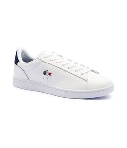 Lacoste: Белые кроссовки 