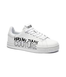 Versace Jeans Couture: Белые кроссовки 