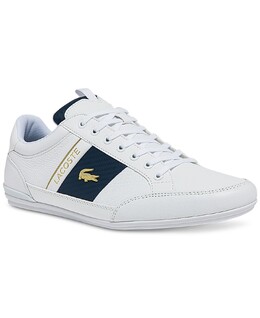 Lacoste: Белые кроссовки  Chaymon