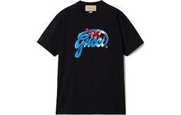Gucci: Чёрная футболка 