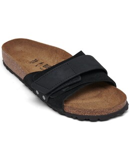 Birkenstock: Чёрные шлёпанцы 