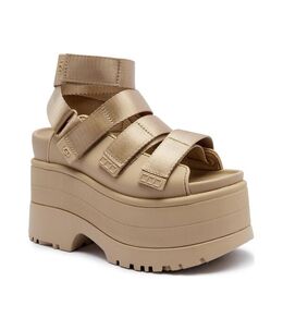 UGG: Золотые сандалии 