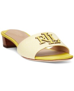 Lauren Ralph Lauren: Бежевые сандалии 