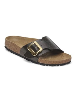 Birkenstock: Чёрные сабо  Madrid