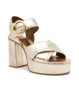 See by Chloé: Золотые сандалии 