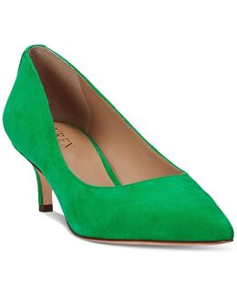 Lauren Ralph Lauren: Зелёные туфли 