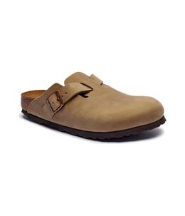 Birkenstock: Коричневые сабо 