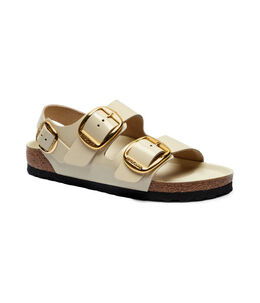 Birkenstock: Жёлтые сандалии  Milano