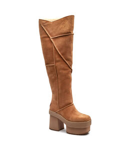 UGG: Коричневые ботинки 