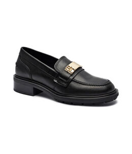 Tommy Hilfiger: Чёрные мокасины 