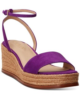 Lauren Ralph Lauren: Фиолетовые босоножки 
