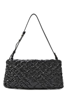 Bottega Veneta: Чёрная сумка 