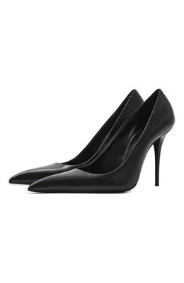 Saint Laurent: Чёрные туфли 