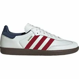 adidas: Белые кроссовки  Samba