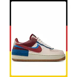 Nike: Бордовые кроссовки 