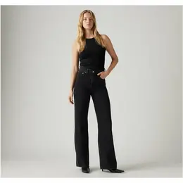 Levi's: Чёрные джинсы  Ribcage