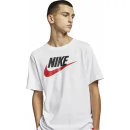 NIKE: Белая футболка  Sportswear