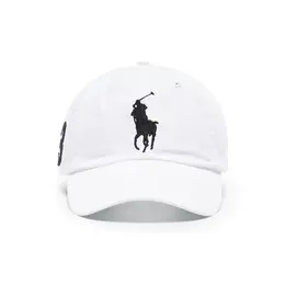 Polo Ralph Lauren: Серебристая кепка 