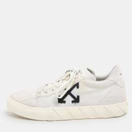 Off-White: Белые кроссовки  Vulcanized
