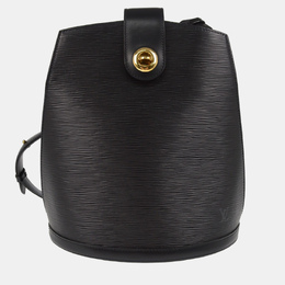 Louis Vuitton: Чёрная сумка  Épi