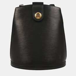 Louis Vuitton: Чёрная сумка  Épi