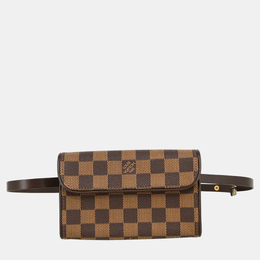 Louis Vuitton: Коричневая сумка  Florentine