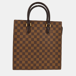 Louis Vuitton: Коричневая сумка-шоппер 